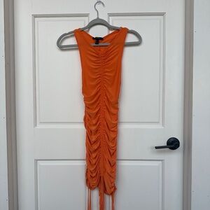 Orange Party Dress
